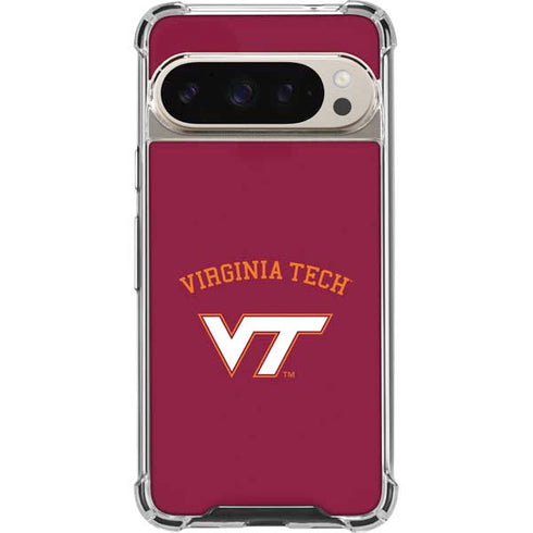 Virginia Tech University VT Pixel 9/9 Pro Clear Case